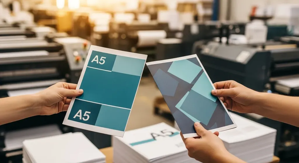 Double-sided flyer printing in Dublin