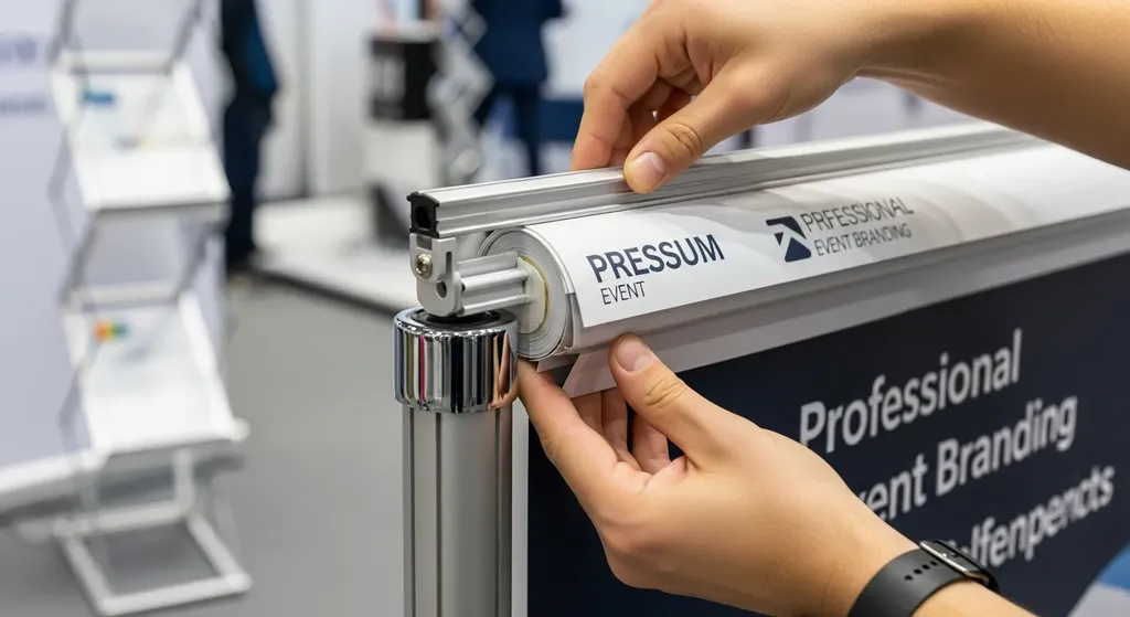 Roller banner display options